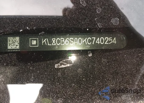 2019 Chevrolet Spark Ls Cvt из США, поврежденный, VIN KL8CB6SA0KC740254